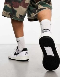 Nike Full Force Low Trainers In Black And White For Men -Nike Sales Store 204897983 2