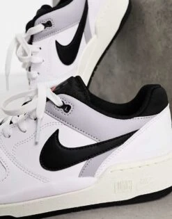 Nike Full Force Low Trainers In Black And White For Men -Nike Sales Store 204897983 3