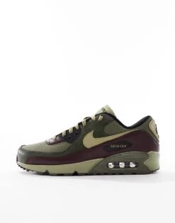 Nike Air Max 90 GORE-TEX Trainers In Khaki Multi For Men -Nike Sales Store 204898018 2