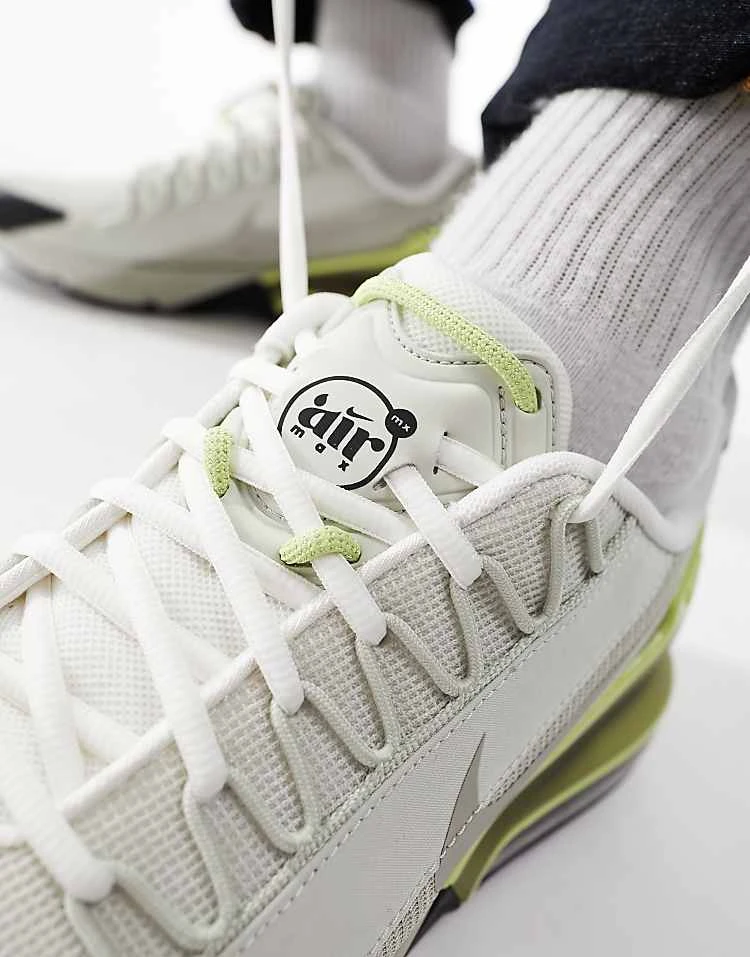 Nike Air Max Pulse Roam Trainers In Grey And Green For Men 5 Nike Air Max Pulse Roam Trainers In Grey And Green For Men - Image 3