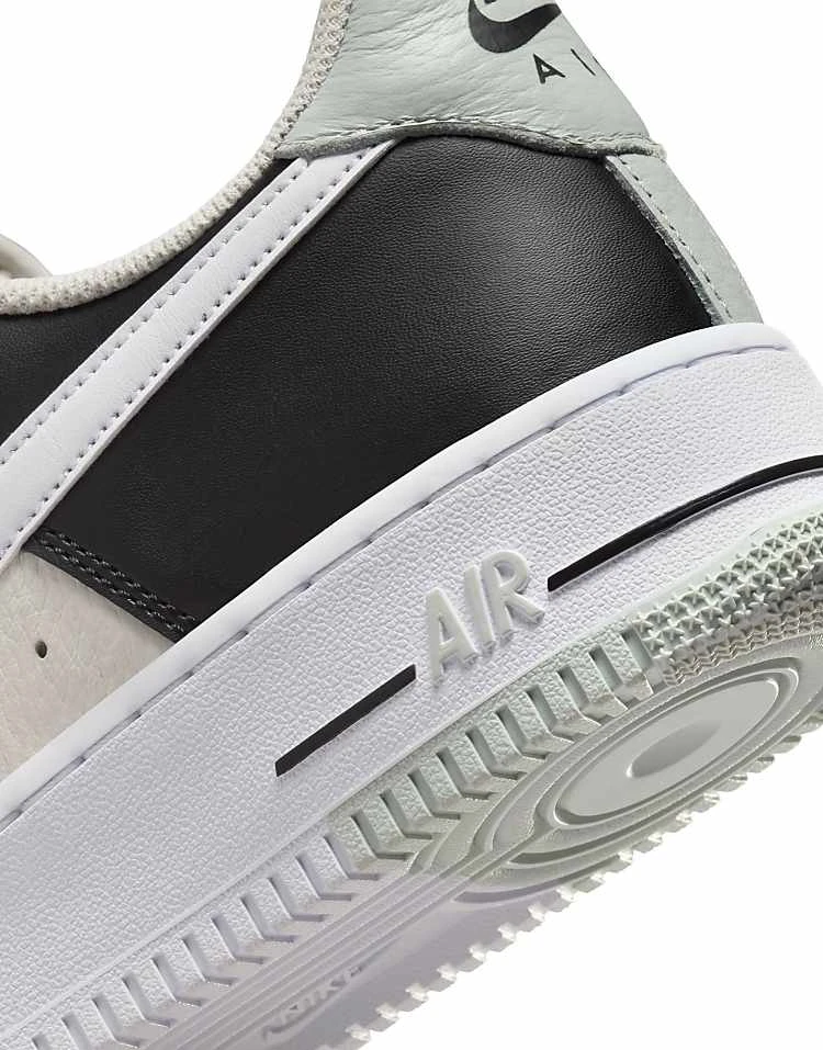 Nike Air Force 1 '07 Trainers In Black And Off White For Men 4 Nike Air Force 1 '07 Trainers In Black And Off White For Men - Image 2