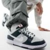 Nike Dunk Low Retro Trainers In Grey And Deep Green For Men -Nike Sales Store 204898344 1 grey