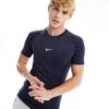 Nike Training Pro Dri-FIT Tight T-shirt In Dark Navy For Men -Nike Sales Store 204899331 1 navy