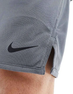 Nike Training Totality Dri-FIT Knitted 7 Inch Shorts In Grey For Men -Nike Sales Store 204899348 3