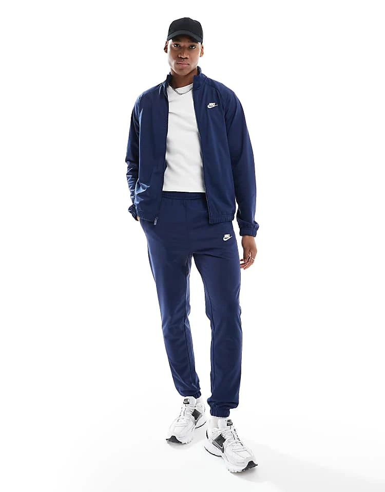Nike Club Tracksuit In Navy For Men 3 Nike Club Tracksuit In Navy For Men