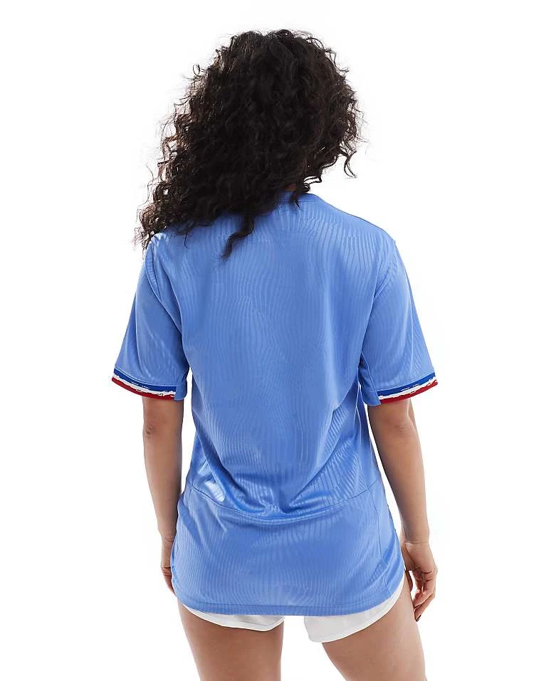 Nike Football Womens World Cup 23 France NT Stadium Home Jersey In White For Unisex Blue 4 Nike Football Womens World Cup 23 France NT Stadium Home Jersey In White For Unisex Blue - Image 2