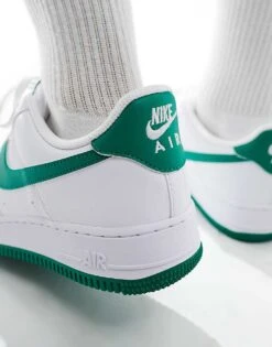 Nike Air Force 1 '07 Men's Trainers In White And Green For Men -Nike Sales Store 205246776 5