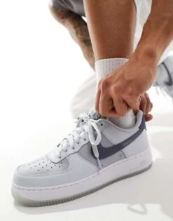 Nike Air Force 1 '07 Trainers In Grey Multi For Men -Nike Sales Store 205246872 5