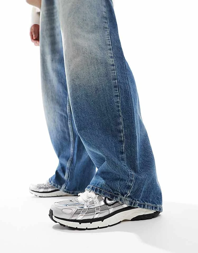 Nike P-6000 Trainers In Silver For Men 6 Nike P-6000 Trainers In Silver For Men - Image 4