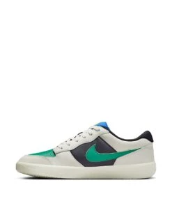 Nike SB Force 58 Premium Trainers In Grey And Black For Men