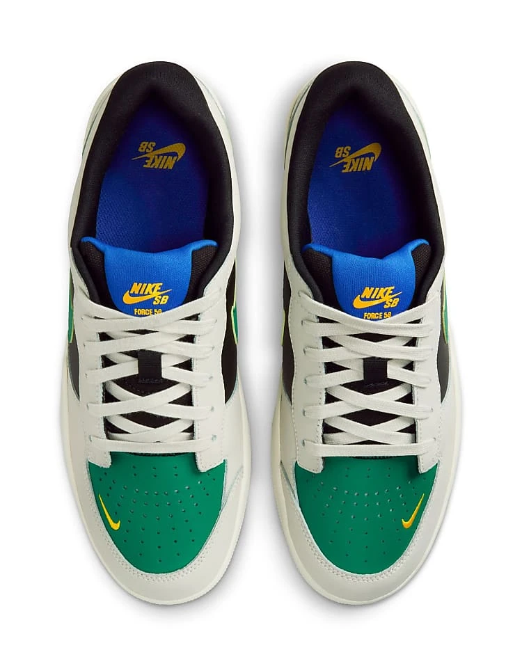 Nike SB Force 58 Premium Trainers In Grey And Black For Men 5 Nike SB Force 58 Premium Trainers In Grey And Black For Men - Image 3