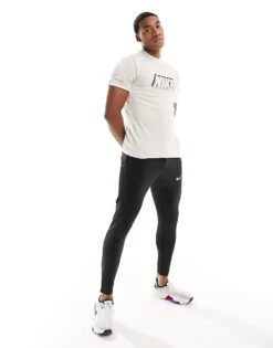 Nike Football Academy Dri-Fit Graphic T-shirt In Beige For Men -Nike Sales Store 205283892 3