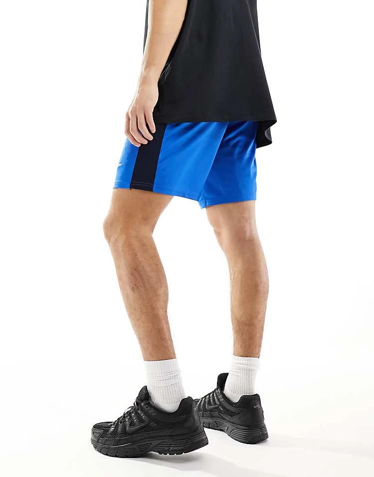 Nike Football Strike Panelled Dri-Fit Shorts In Blue For Men Mblue 4 Nike Football Strike Panelled Dri-Fit Shorts In Blue For Men Mblue - Image 2