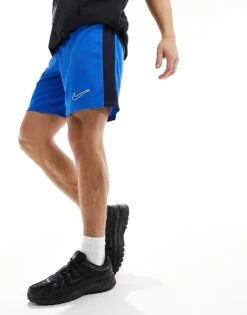 Nike Football Strike Panelled Dri-Fit Shorts In Blue For Men Mblue 12 Nike Football Strike Panelled Dri-Fit Shorts In Blue For Men Mblue -Nike Sales Store 205284005 5