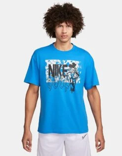 Nike Football Nike Basketball Graphic T-shirt In Blue For Unisex -Nike Sales Store 205284775 1 blue 1