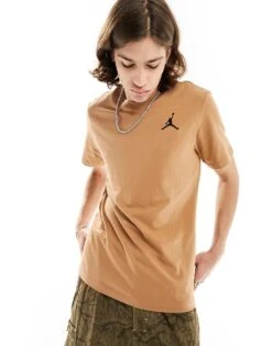Jordan Jumpman T-shirt In Brown For Men -Nike Sales Store 205291509 1 brown 1