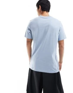 Jordan Logo T-shirt In Blue For Men Light Blue -Nike Sales Store 205291690 4