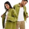 Nike Life Unisex Chore Jacket In Green For Unisex Mid Green -Nike Sales Store 205294781 1 midgreen