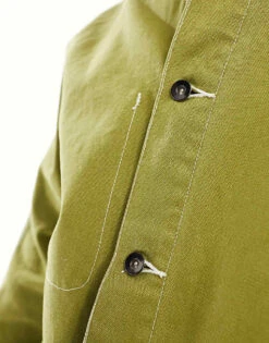 Nike Life Unisex Chore Jacket In Green For Unisex Mid Green -Nike Sales Store 205294781 4