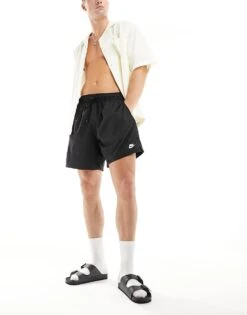 Nike Club Shorts In Black For Men -Nike Sales Store 205295022 1 black 1