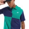 Nike Club Polo In Navy And Green For Men Mid Green -Nike Sales Store 205295036 1 midgreen