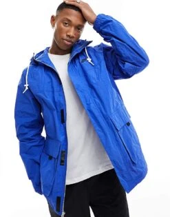Nike Club Bowline Jacket In Royal Blue For Men Mid Blue -Nike Sales Store 205295083 1 midblue 1