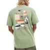 Nike M90 Graphic Back Print T-shirt In Green For Men 1 Nike M90 Graphic Back Print T-shirt In Green For Men -Nike Sales Store 205295175 1 green