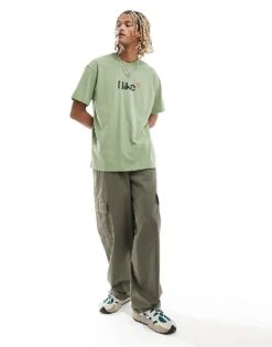 Nike M90 Graphic Back Print T-shirt In Green For Men -Nike Sales Store 205295175 3