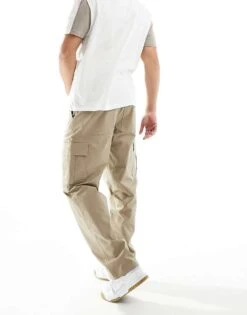 Nike Club Woven Cargo Trousers In Khaki For Men -Nike Sales Store 205295327 4