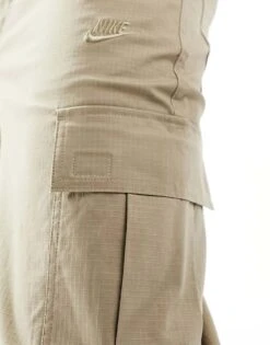 Nike Club Woven Cargo Trousers In Khaki For Men -Nike Sales Store 205295327 5