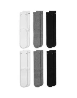 Nike Training Everyday Cushioned Plus 6 Pack Crew Socks In Multi For Men -Nike Sales Store 205297471 3