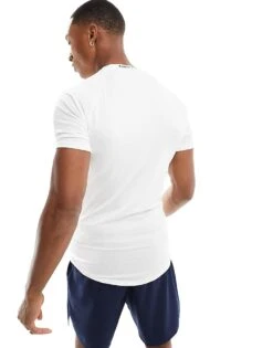 Nike Training Nike Pro Training Muscle Fit T-shirt In White For Men -Nike Sales Store 205297543 3