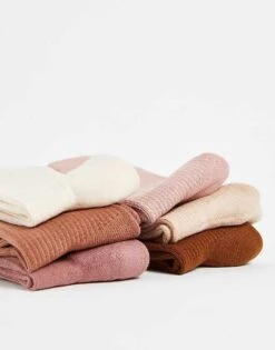 Nike Training Everyday Cushioned Plus 6 Pack Crew Socks In Brown For Men Multi -Nike Sales Store 205297694 4