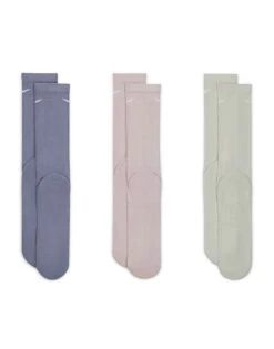 Nike Training Everyday Cushioned Plus 3 Pack Crew Socks In Multi For Men -Nike Sales Store 205297866 3