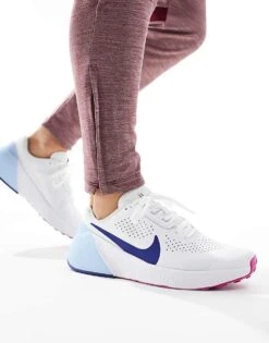 Nike Training Air Zoom 1 Trainers In White And Blue For Men -Nike Sales Store 205297879 1 white 1