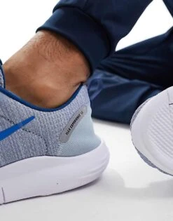 Nike Running Flex Experience 12 Trainers In Blue For Men Mid Blue -Nike Sales Store 205299823 4