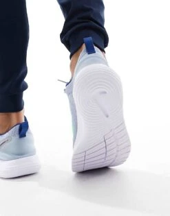 Nike Running Flex Experience 12 Trainers In Blue For Men Mid Blue -Nike Sales Store 205299823 5