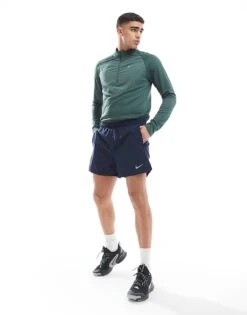Nike Running Challenger Dri-FIT 5 Inch Shorts In Navy For Men -Nike Sales Store 205299969 1 navy 1