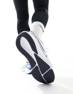 Nike Running Vomero 17 Trainers In White And Blue For Men -Nike Sales Store 205300054 3