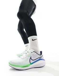 Nike Running Vomero 17 Trainers In White And Blue For Men -Nike Sales Store 205300054 5