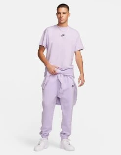 Nike Club Vignette T-shirt In Light Purple For Men -Nike Sales Store 205519042 2