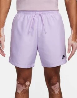 Nike Club Vignette Woven Shorts In Light Purple For Men Violet Mist -Nike Sales Store 205519069 2
