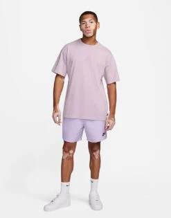 Nike Club Vignette Woven Shorts In Light Purple For Men Violet Mist -Nike Sales Store 205519069 3