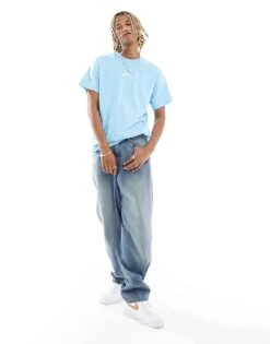 Nike Club Vignette T-shirt In Blue For Men -Nike Sales Store 205519096 4