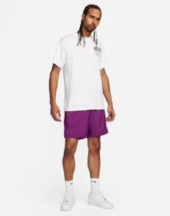 Nike Swoosh Graphic Backprint T-shirt In White For Men -Nike Sales Store 205519105 2