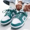 Nike Dunk Low NN Trainers In White And Green For Unisex Lgreen -Nike Sales Store 205603902 1 lgreen