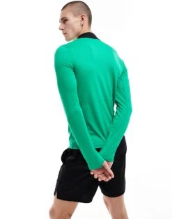 Nike Football Academy Drill Top In Green For Men Mid Green -Nike Sales Store 205604431 4