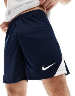 Nike Football Strike Shorts In Navy And White For Men