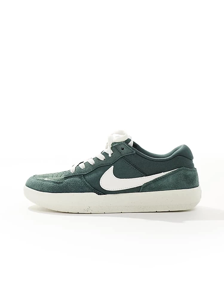 Nike SB Force 58 Trainers In Dark Green And White For Men 4 Nike SB Force 58 Trainers In Dark Green And White For Men - Image 2