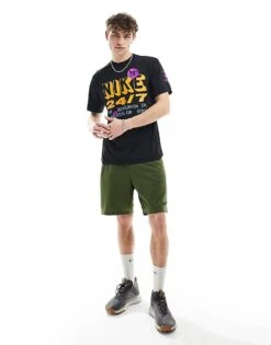 Nike Training Dri-Fit Bodega Graphic T-shirt In Black And Orange For Men 9 Nike Training Dri-Fit Bodega Graphic T-shirt In Black And Orange For Men -Nike Sales Store 205607803 3